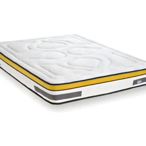 Matelas Aubertin Ressorts ensachés Accueil mémoire de forme - 24cm - 180 x 200 cm