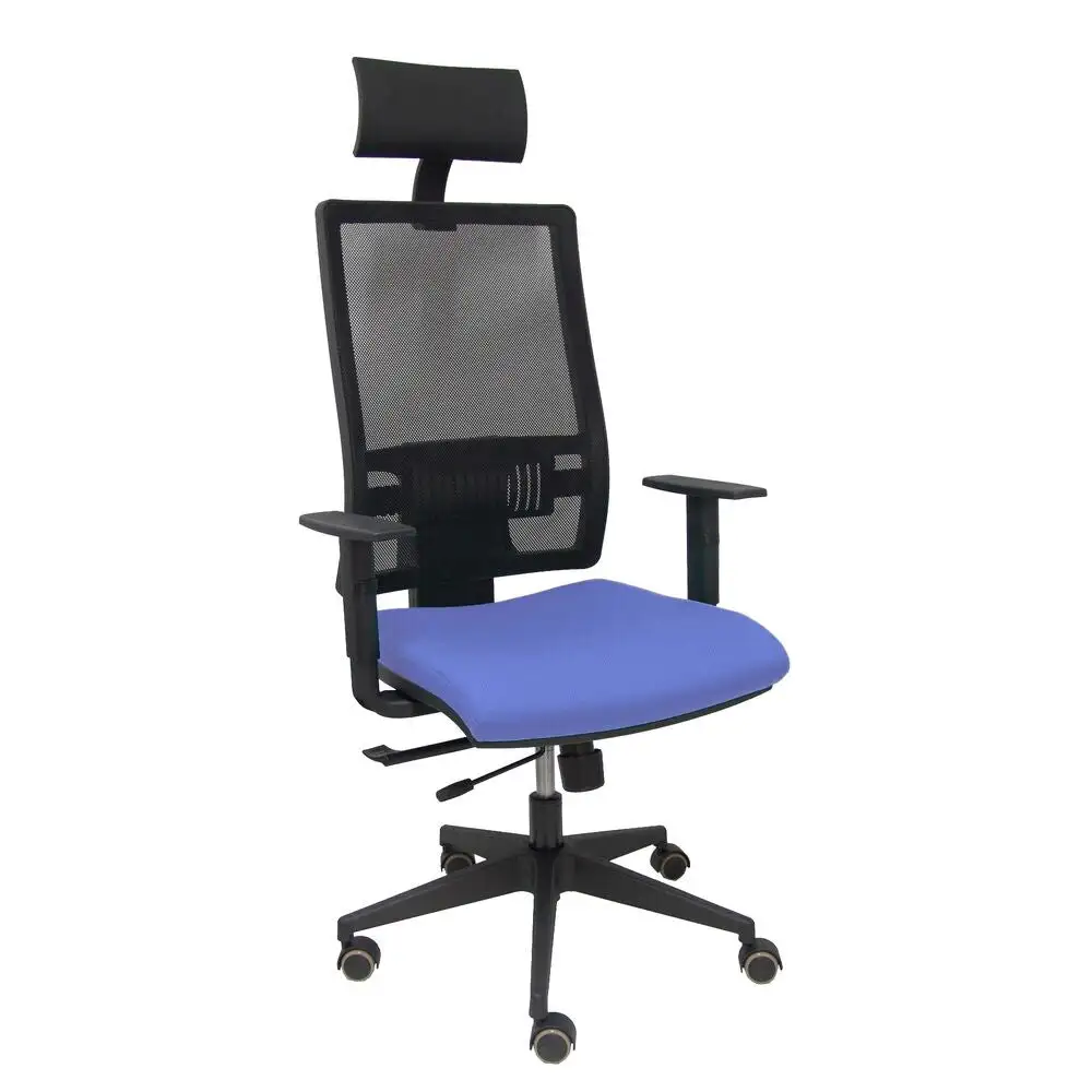 Office Chair Headrest P&C Horna Traslack bali Light Blue Couleur Bleu marine