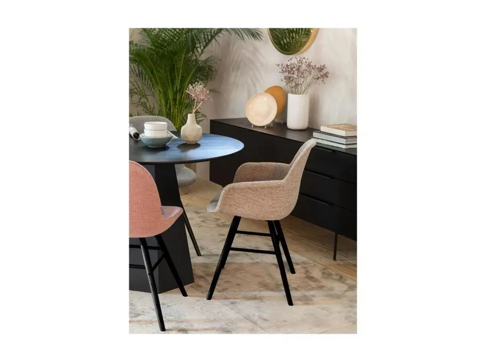 ALBERT KUIP SOFT - Fauteuil design tissu crème