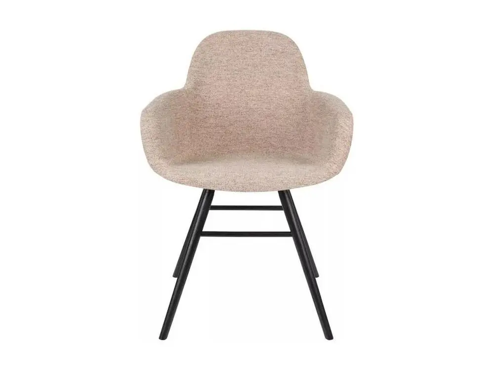 ALBERT KUIP SOFT - Fauteuil design tissu crème