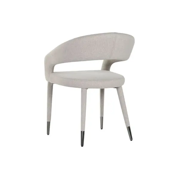 Certifié Bureau Chaise Designer en Tissu Chamois
