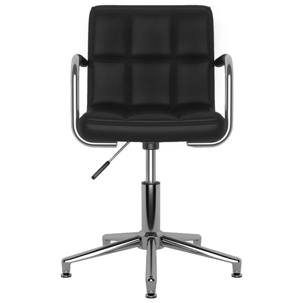 Chaise fauteuil siège de bureau informatique étude pivotante similicuir noir 02_0024051 Hauteur de siège réglable