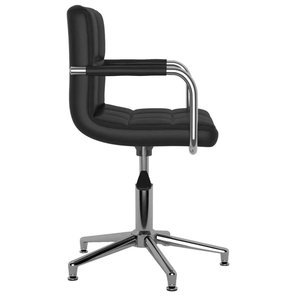 Chaise fauteuil siège de bureau informatique étude pivotante similicuir noir 02_0024051 Hauteur de siège réglable