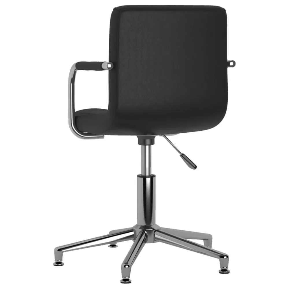 Chaise fauteuil siège de bureau informatique étude pivotante similicuir noir 02_0024051 Hauteur de siège réglable