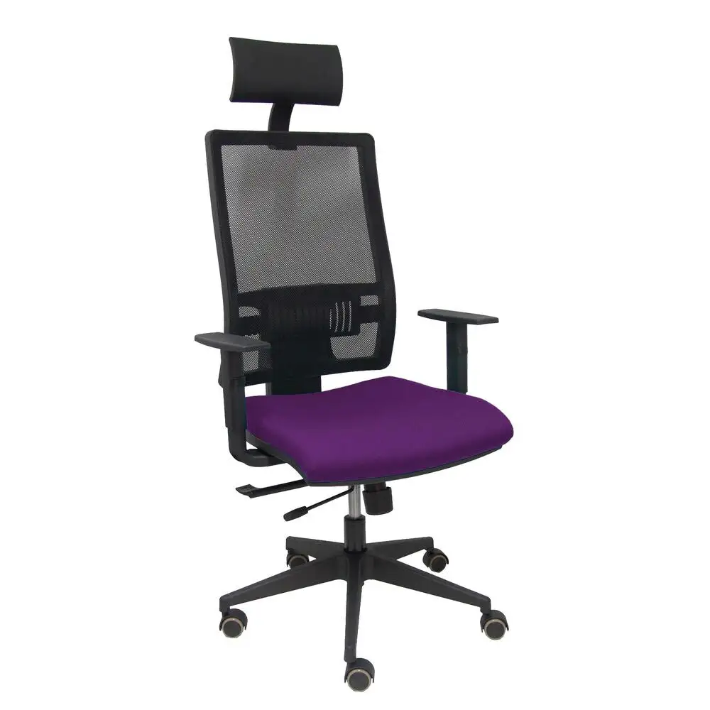 Canapé d'accueil Chaise de Bureau avec Appui-tête P&C Horna Traslack bali Violet