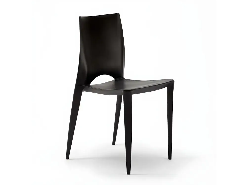 Canapé modulaire Chaise empilable polypropylène Lusko-Couleur Rouge