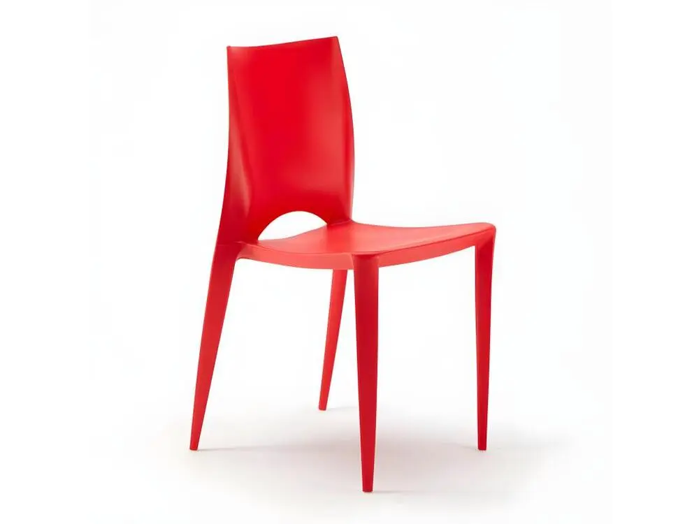Canapé modulaire Chaise empilable polypropylène Lusko-Couleur Noir