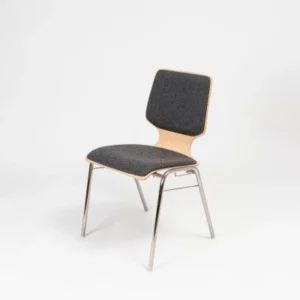 Chaise empilable Kaiser KS23-N1SRP2 forme : N1 structure : tube rond rembourrage assise et dossier UE : 6 pièces KS23-N1SR...