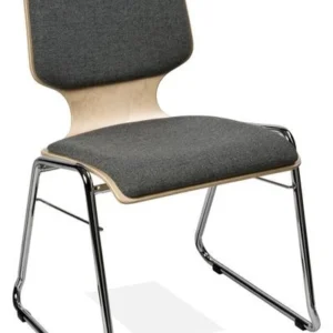 Chaise empilable Kaiser KS32-N1SRP2 forme : N1 structure luge rembourrage assise et dossier UE : 6 pièces KS32-N1SRP2 maga...