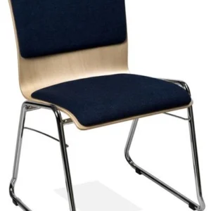 Chaise empilable Kaiser KS32-N3SRP2 forme : N3 structure luge rembourrage assise et dossier UE : 6 pièces KS32-N3SRP2 pren...