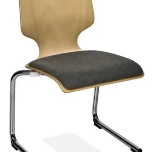 Chaise empilable Kaiser-Sitzmöbel cantilever KS28-N1SP2 forme : N1 assise rembourrée UE : 6 pièces KS28-N1SP2 obtenir à ba...