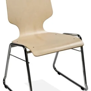 Chaise empilable Kaiser-Sitzmöbel KS32-N1 forme : N1 piètement luge UE : 6 pièces KS32-N1 commander à bas prix Certifié BIFMA