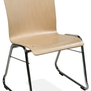 Chaise empilable Kaiser-Sitzmöbel KS32-N3 forme : N3 piètement luge UE : 6 pièces KS32-N3 se procurer à bas prix