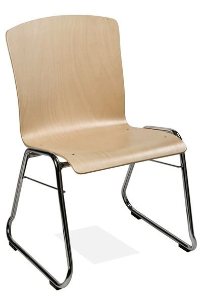 Chaise empilable Kaiser-Sitzmöbel KS32-N3 forme : N3 piètement luge UE : 6 pièces KS32-N3 se procurer à bas prix