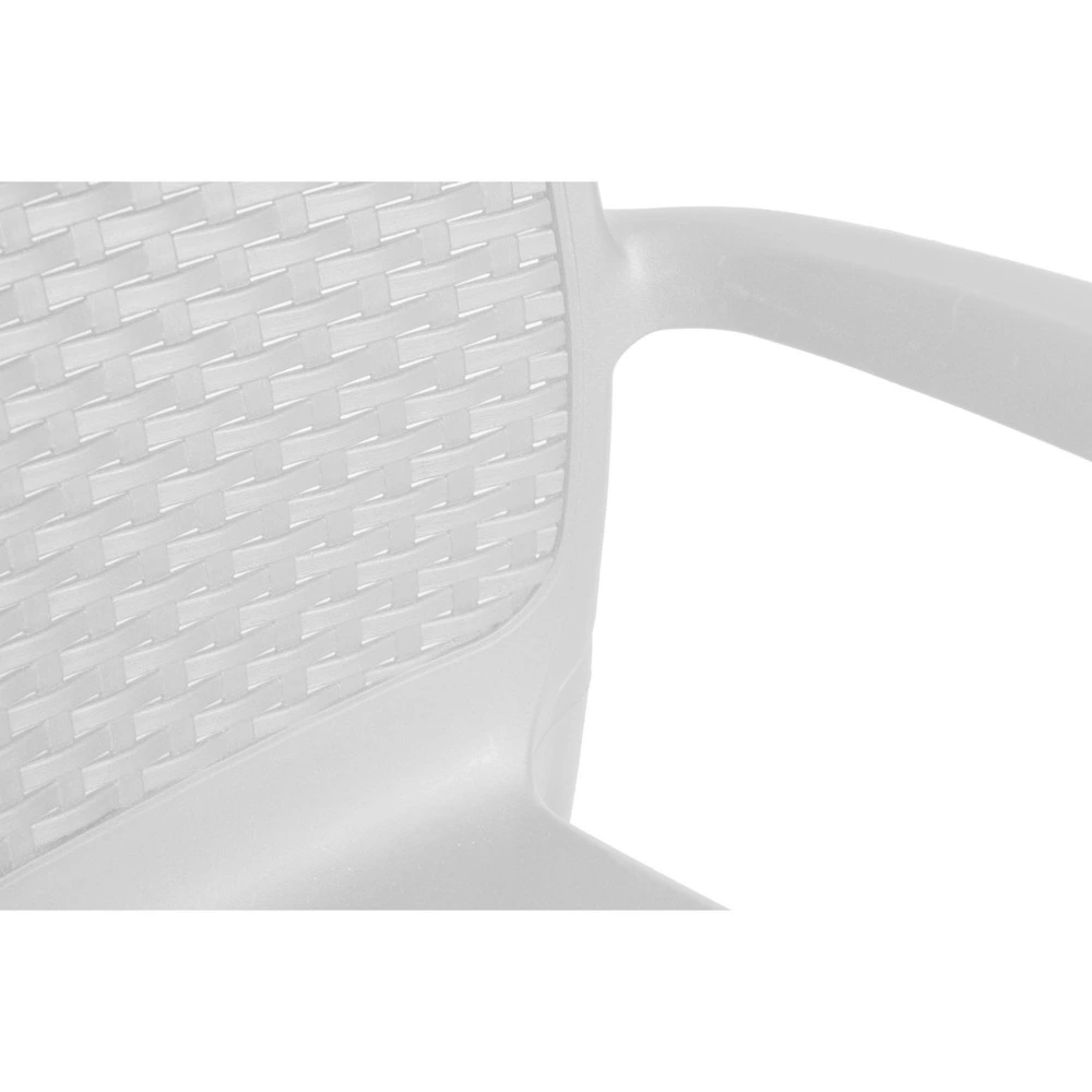 Chaise ergonomique Chaise empilable effet rotin