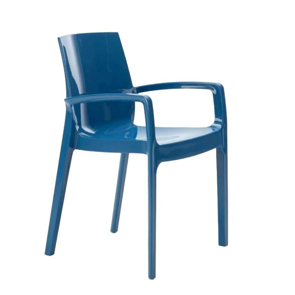 Chaise extérieure empilable design novateur robuste et confort idyll | Réglable en Hauteur