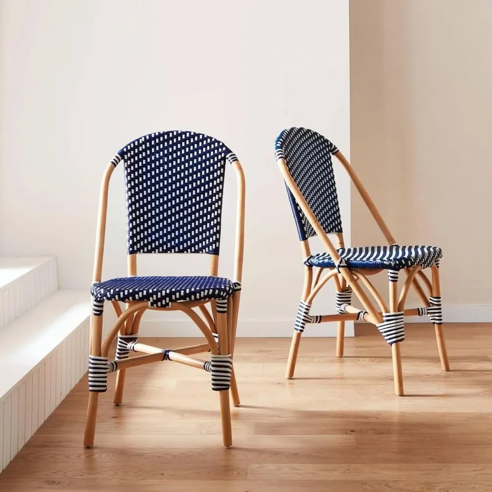 Chaises Bistrot Rotin Empilables | Zenith pour 8 heures de travail