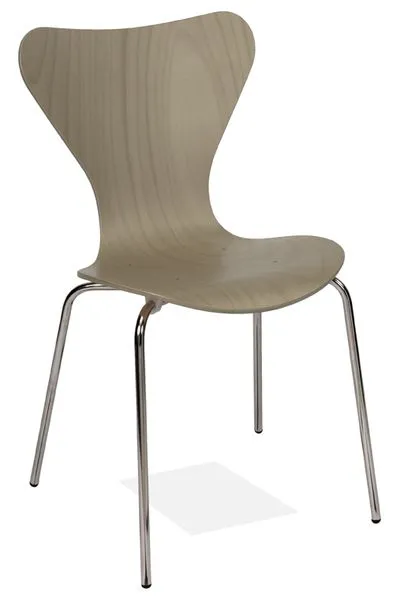 Kaiser-Sitzmöbel Chaise empilable élégante KS16-N4gb couleur: pierre 7030 UE: 6 pièces KS16-N4gb (pierre) se procurer à ba...