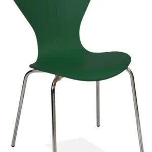 Kaiser-Sitzmöbel Elégante chaise empilable KS16-N4gb couleur : vert de sécurité 6032 UE : 6 pièces KS16-N4gb (vert de sécu...