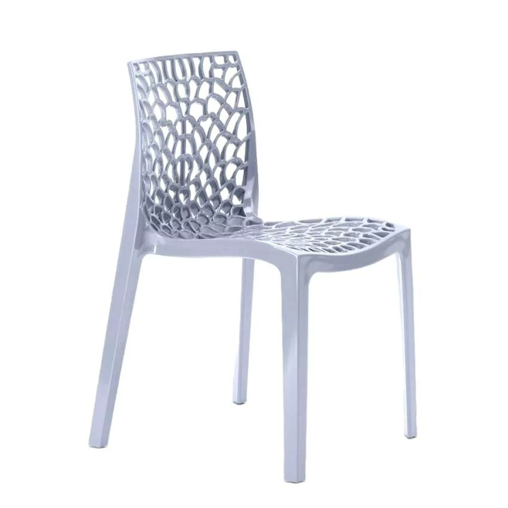 Lot de 22 chaises empilable intérieur extérieur contemporain design zen