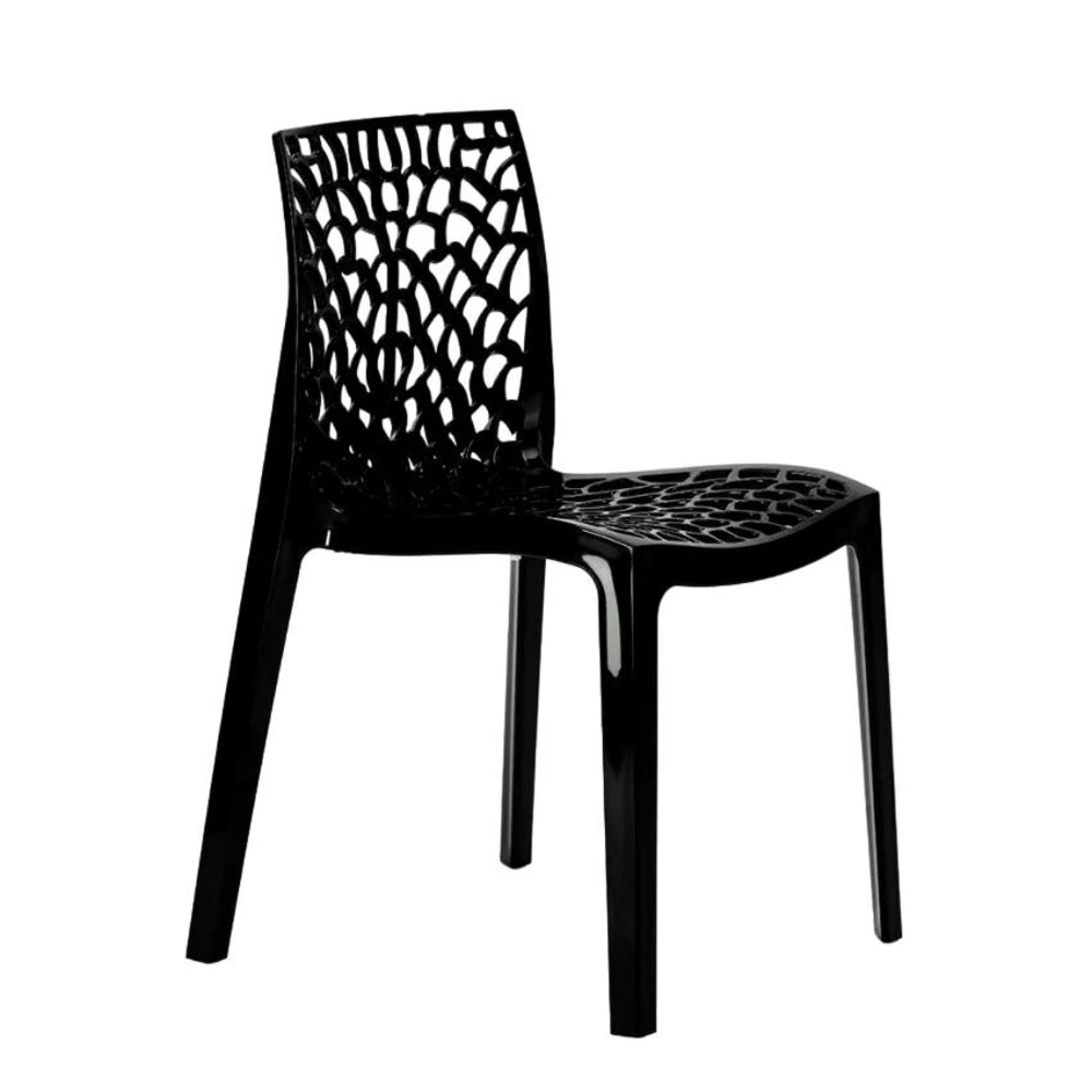 Lot de 22 chaises empilable intérieur extérieur récent design zen