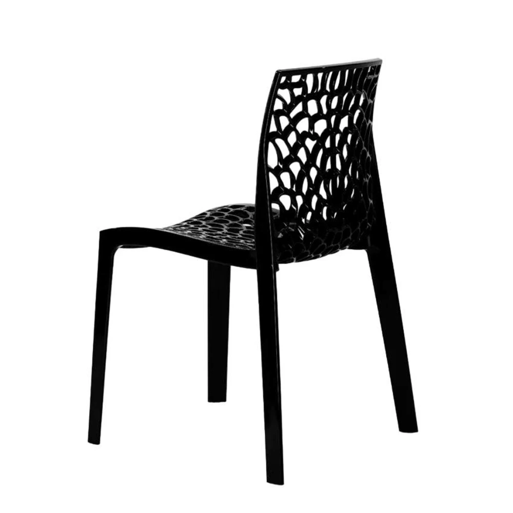 Lot de 22 chaises empilable intérieur extérieur récent design zen