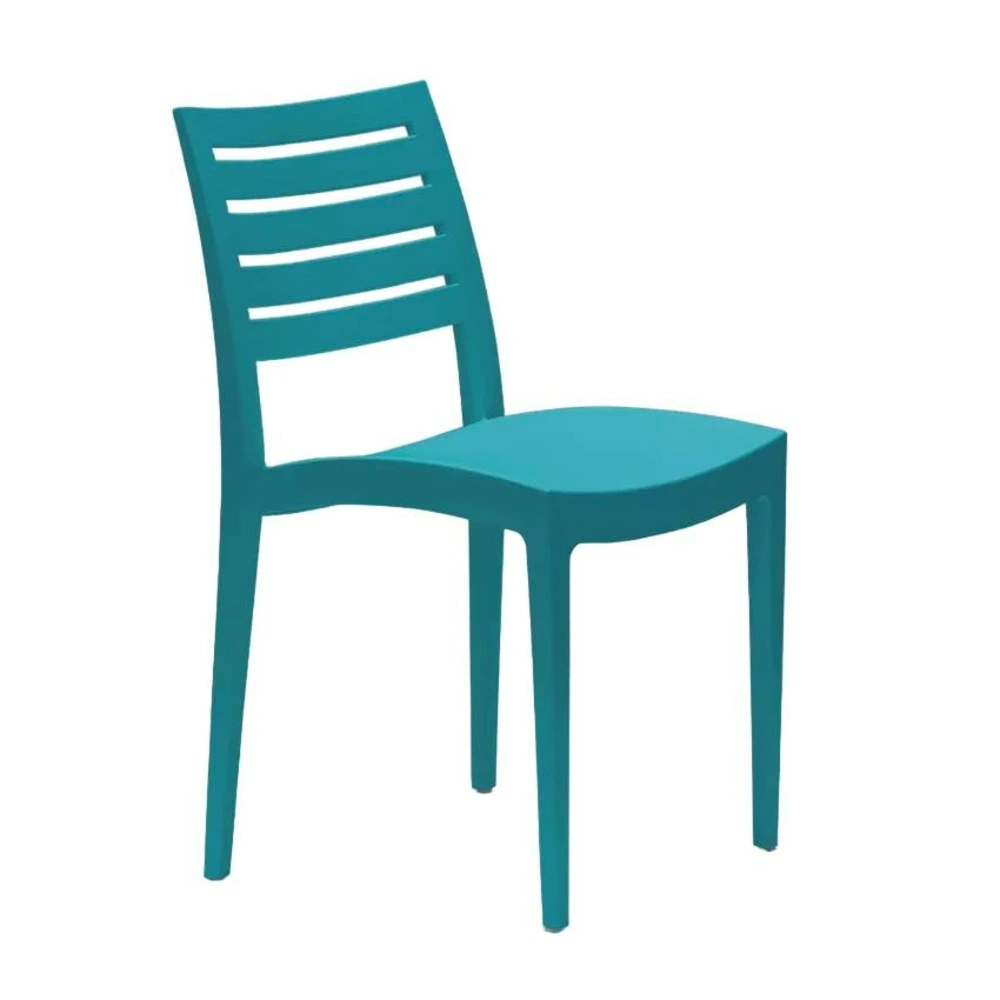 Lot de 24 chaises empilable en polypropylène cafés restaurants amma en Tissu respirant