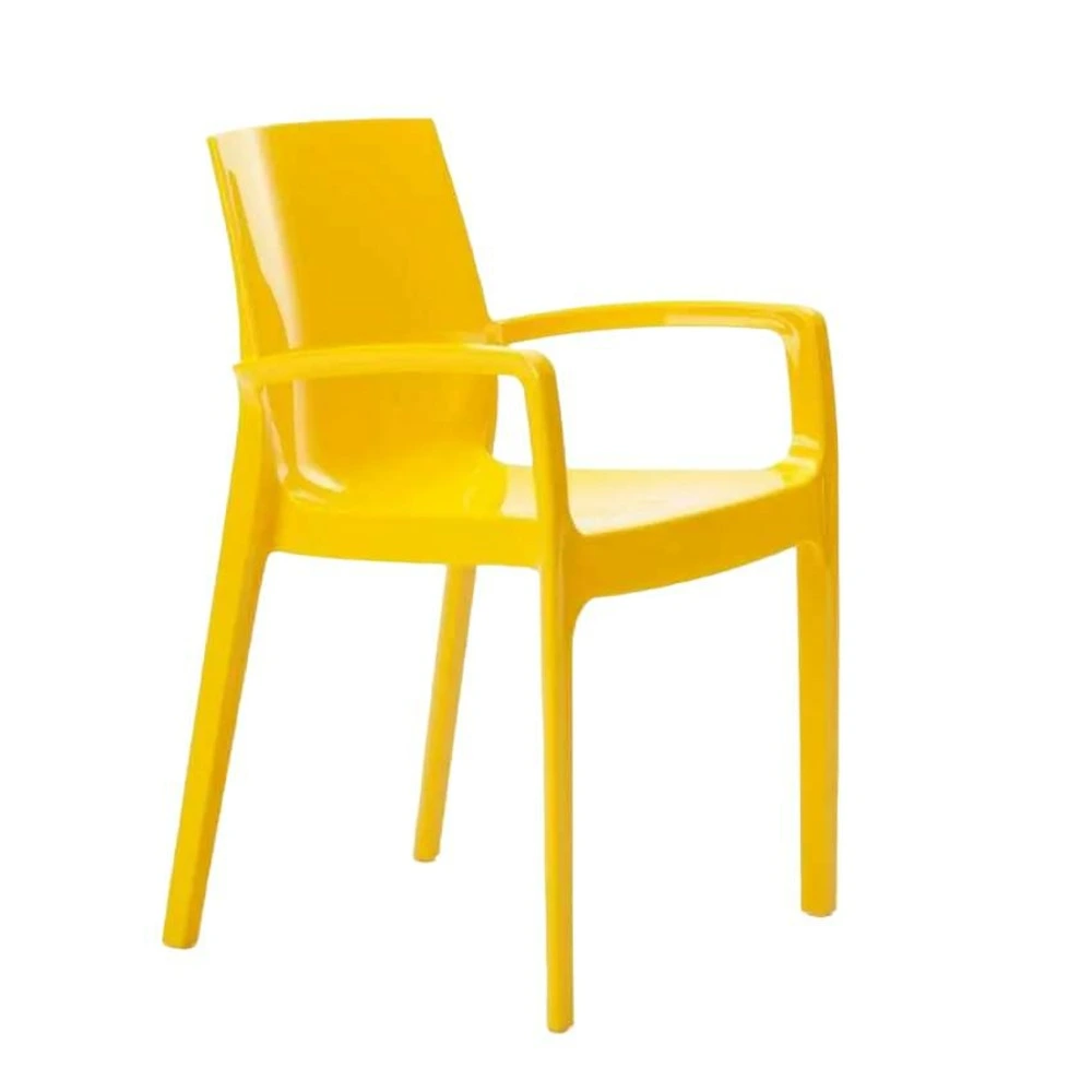 Lot de 22 chaises extérieur empilable novateur robuste et confort idyll en Tissu respirant