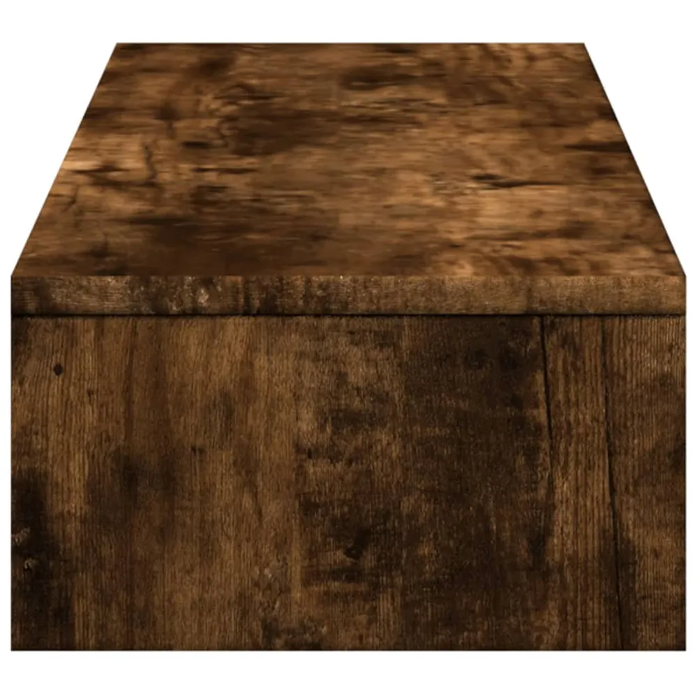 Support de moniteur table meuble bureau avec tiroirs bois d'ingénierie marron 02_0044937 pour salles de classe