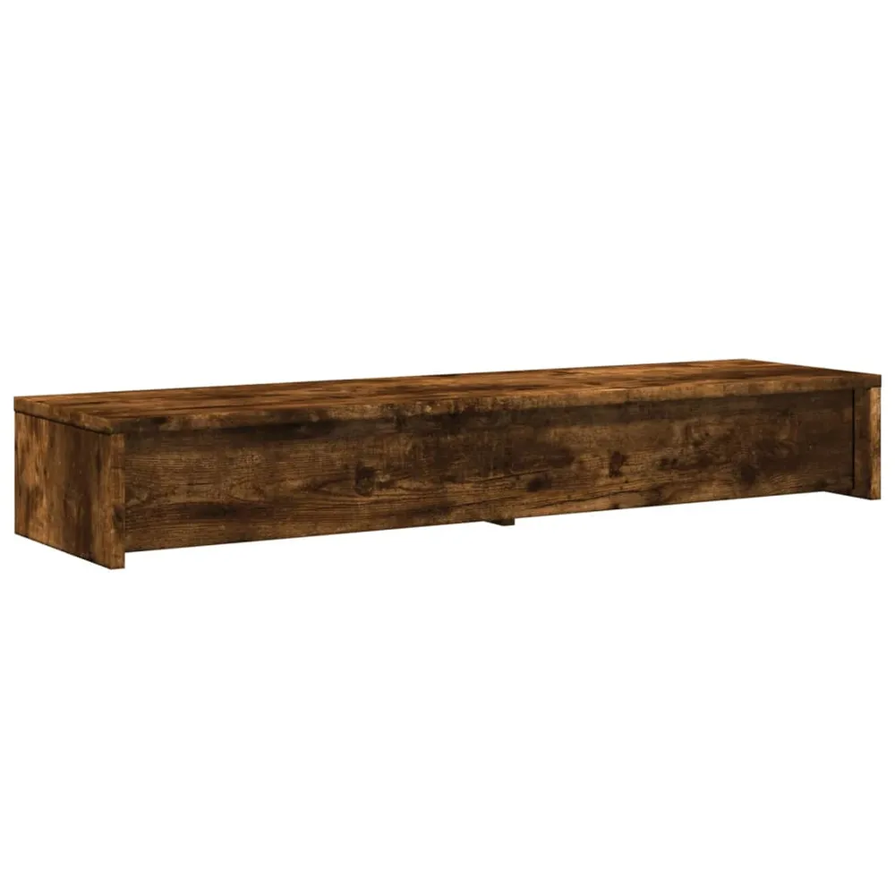 Support de moniteur table meuble bureau avec tiroirs bois d'ingénierie marron 02_0044937 pour salles de classe