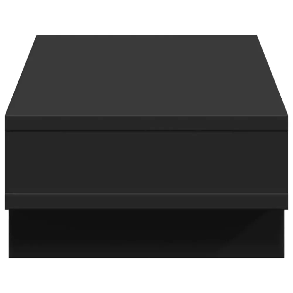 Bureau Ergonomique Support de moniteur table meuble bureau 50 x 27 x 15 cm bois d'ingénierie noir 02_0044882