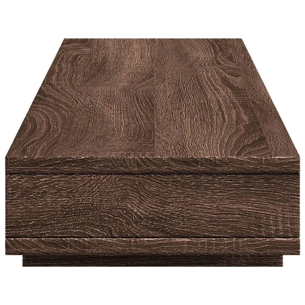 Chariot à tiroirs Support de moniteur table meuble bureau 100 x 27 x 15 cm bois d'ingénierie marron 02_0044840
