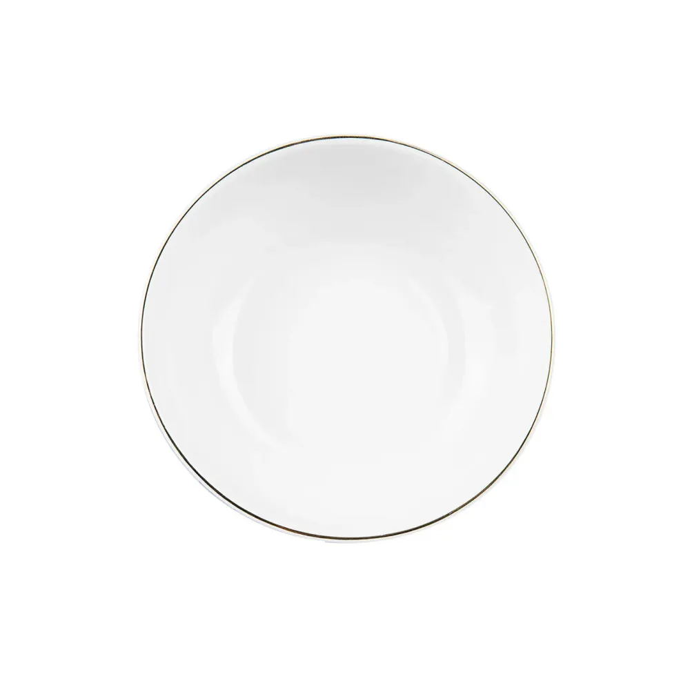 Karaca Red Carpet Collection Service de table Streamline New Saturn 59 pièces, 12 personnes, Inedit Generation Bone, platine
