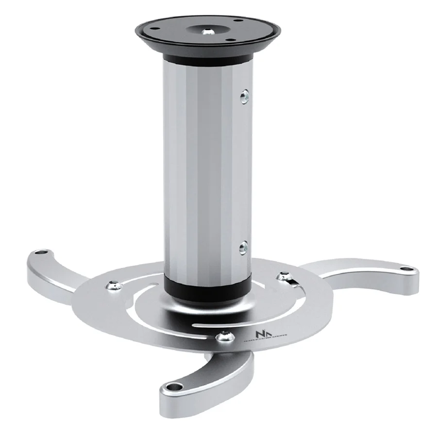 Maclean MC-515 support de plafond universel pour support de projecteur 10 kg 80-170mm longueur de bras réglable ferme avec...