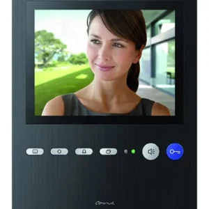 Platine intérieure vidéo TCS pour mains libres série Carus PENTA montage en saillie noir CAI2300-0156 commander à bas prix