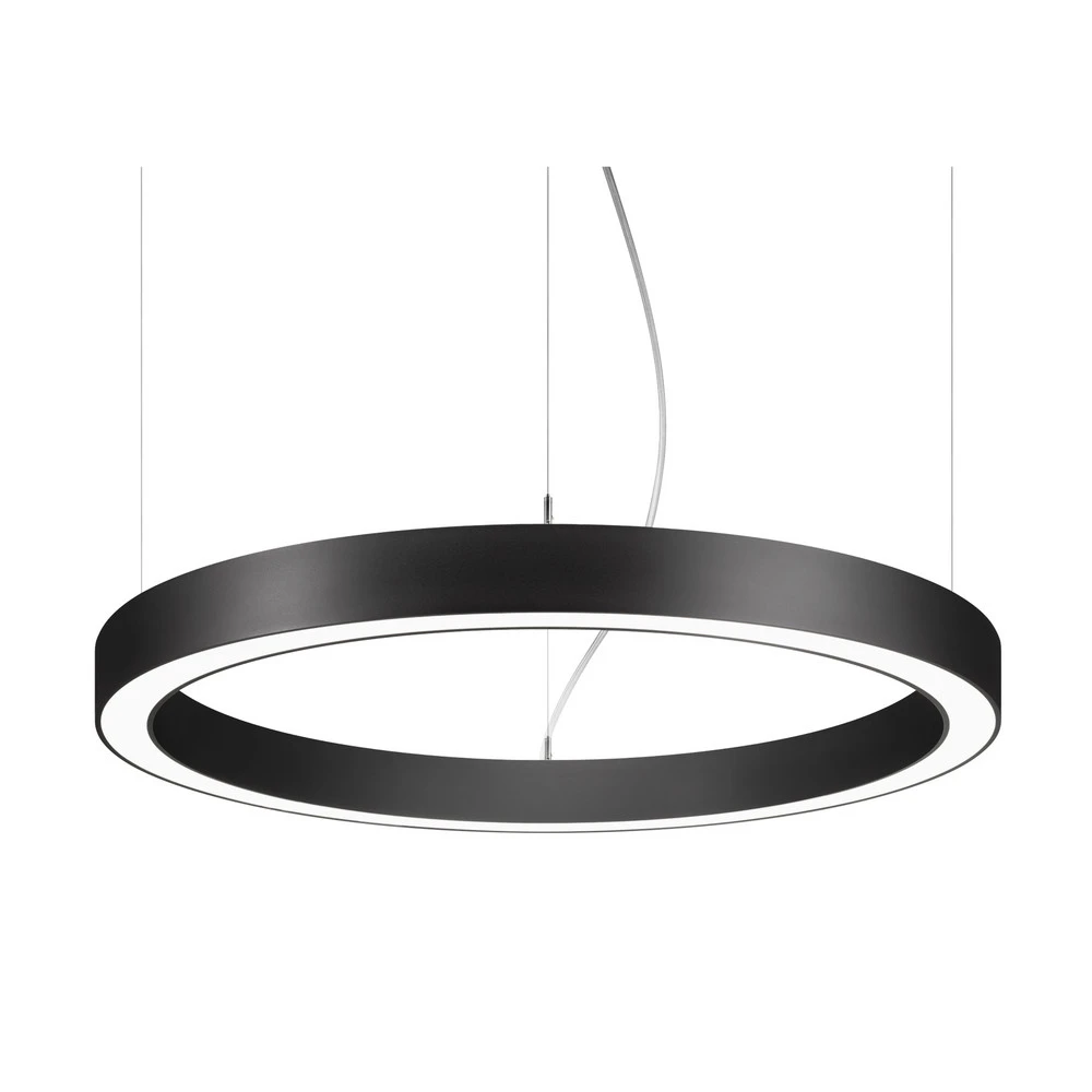 Support d'écran BRUMBERG Biro Circle Ring10 direct Ø60cm Casambi noir 830