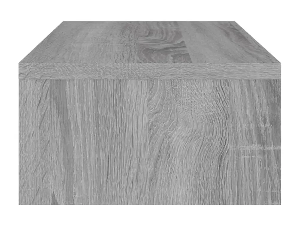 Support de moniteur Sonoma gris 42x24x13 cm Bois d'ingénierie | Assemblage Rapide