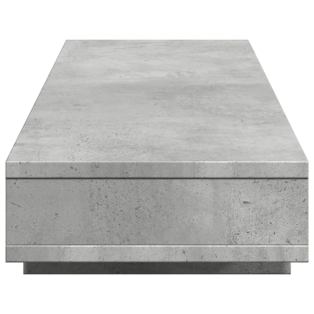 Support de moniteur table meuble bureau 100 x 27 x 15 cm bois d'ingénierie gris 02_0044843 avec Roulettes Bloquantes