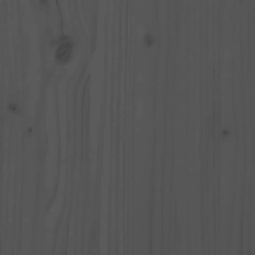 Support de moniteur table meuble bureau 100 x 27 x 15 cm bois de pin résistant gris 02_0044846