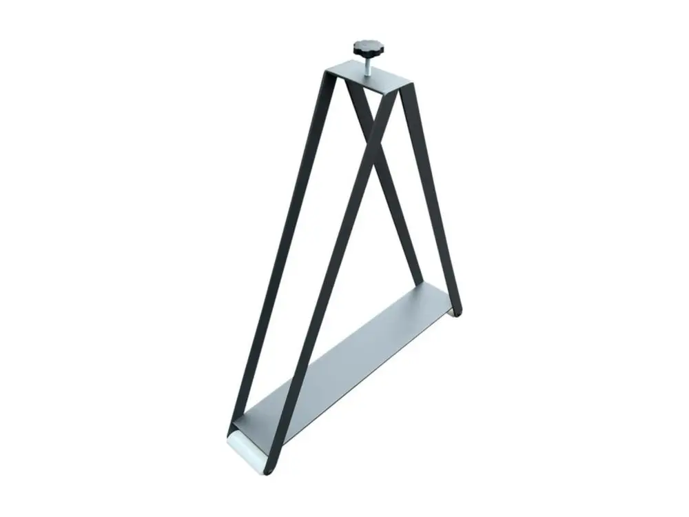 Support réglable Table à manger extensible Karry evolution-Couleur Naturel-Pied et support sur roulettes-Largeur extensibl...