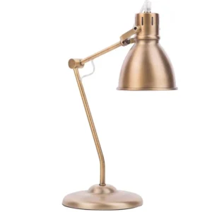 Certifié NF EN 1335 Bureaulamp metaal brons MONSAN