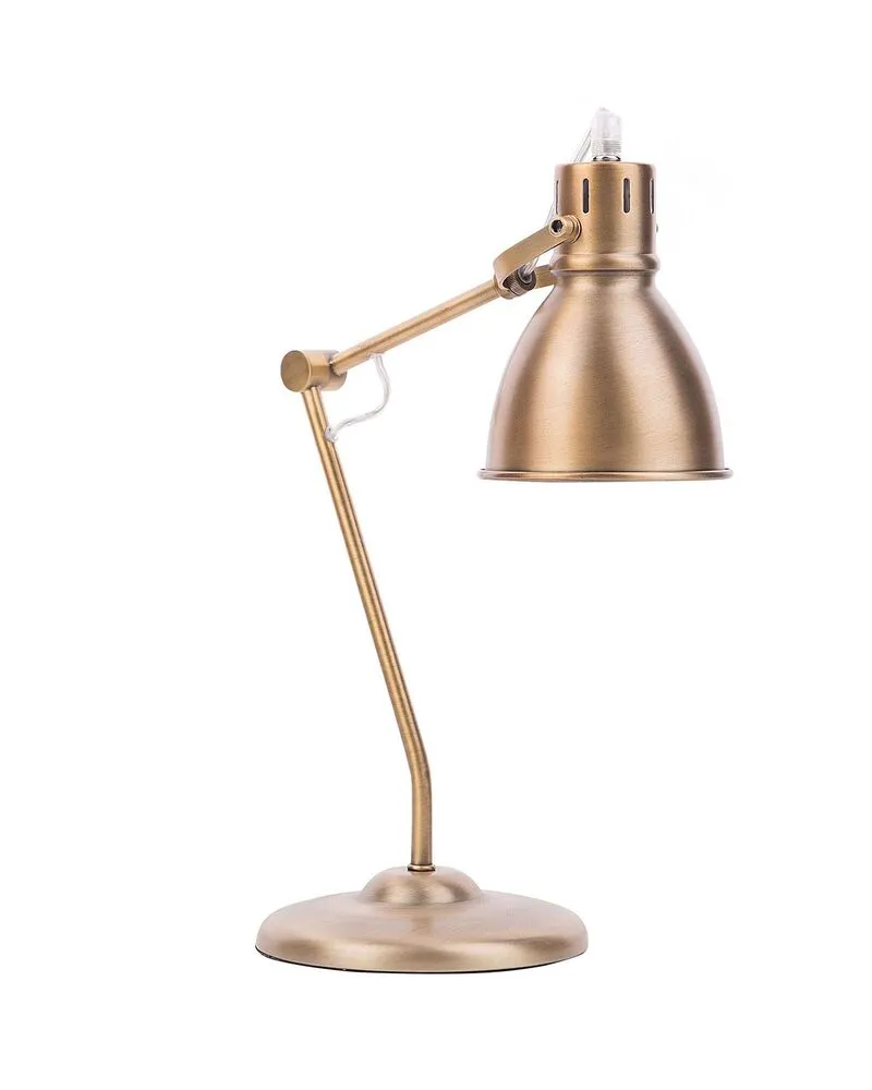 Certifié NF EN 1335 Bureaulamp metaal brons MONSAN