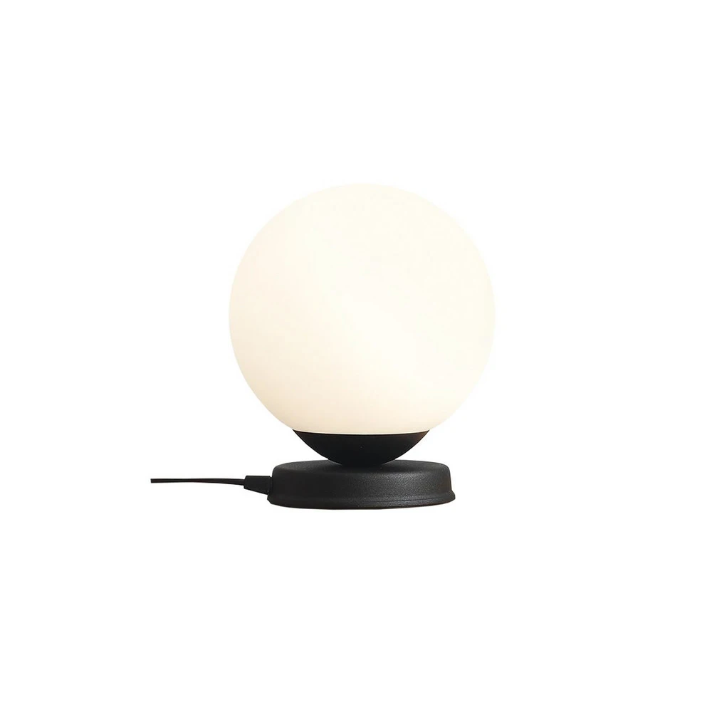 Professionnel Haute Capacité Lampe de table Ball, support noir