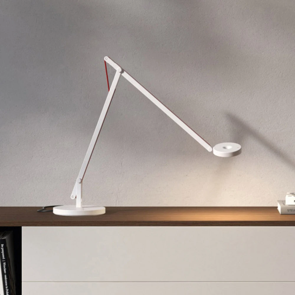 Rotaliana String T1 DTW lampe LED blanche, orange en Acier et MDF