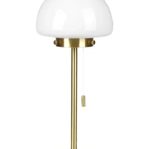 Support d'écran Tafellamp glas goud MORUGA