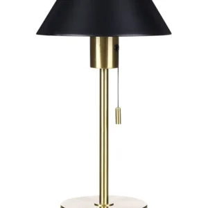 Support réglable Tafellamp metaal zwart/goud CAPARO
