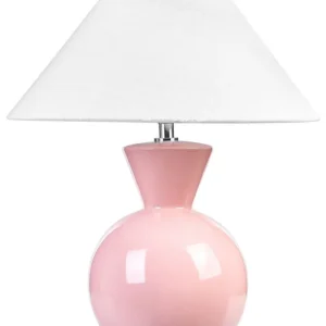 Tafellamp keramiek roze FERRY avec tablette inclinable