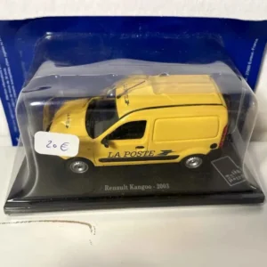 Chariot mobile Renault Kangoo jaune de 2003 la Poste - PTT