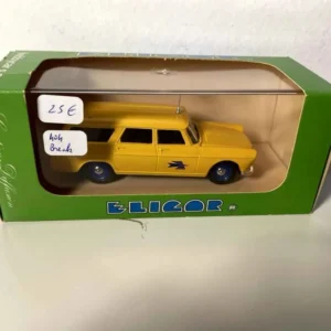 Chariot de service Peugeot 404 break jaune la Poste - PTT (ELIGOR)