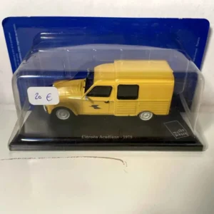 Citroën Acadiane jaune de 1978 la Poste - PTT pour salles de classe